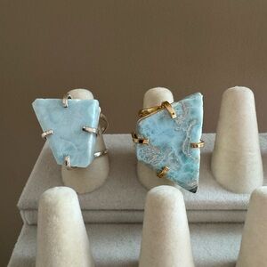 Larimar Rings